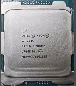 Intel Xeon W-2135 SR3LN 6C 3.7GHz 4.5GHz 8.25MB 140W LGA2066 DDR4-2666 国内発
