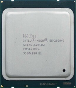 Intel Xeon E5-2690 v2 SR1A5 10C 3GHz 25MB 130W LGA2011 DDR3-1866 国内発