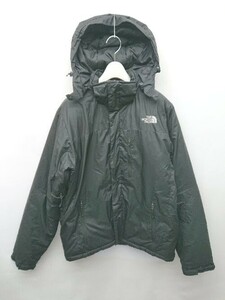 ◇ ◎ THE NORTH FACE ザ ノース フェイス ジップアップ 中綿 長袖 ブルゾン ジャンパー サイズS ブラック メンズ P