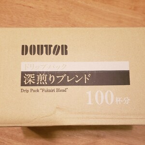 ドトールコーヒー ドリップパック 深煎りブレンド100P　