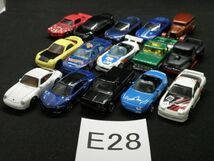 E28 1円～ 格安【ベーシックカー】ホットウィール ルース品 15台セット hotwheels nissan 日産 マツダ アメ車 180sx NSX RX-7 ポルシェ_画像1