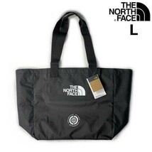 1円～!売切!【正規新品】THE NORTH FACE EWC TOTE L トート バッグ エコバッグ US限定 大容量 軽量 キャンプ シンプル(L)黒 180626-3-c_画像2