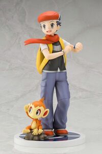 薄紙付き 新品未開封 コトブキヤ ARTFX J ポケットモンスター コウキ with ヒコザル