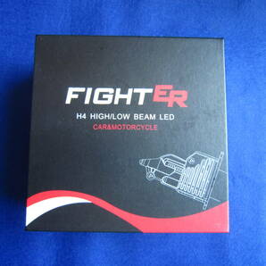 FIGHT ER　H4 LEDバルブ Hi/Lo 16000LM 2個入りセット中古品 汎用 爆光！