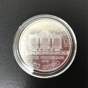 オーストリア ウィーンフィル 2016年 銀貨 1オンス クリアケース付き