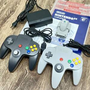 未確認ジャンク■Nintendo 64 振動パック コントローラー ACアダプター 取扱説明書 NUS-013 NUS-005 NUS-002■兵庫県姫路市発 G4