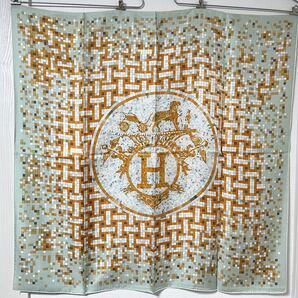 HERMES エルメス カレ90 Mosaique Au 24 モザイク24の画像1