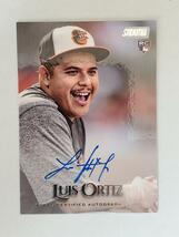 RC 2019 TOPPS LUIS ORTIZ 直書き　直筆サインカード_画像1