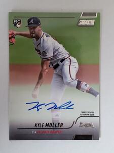 TOPPS 2022 STADIUM KYLE MULLER 直書き　直筆サインカード