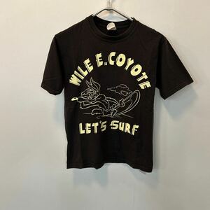 キムタク HERO Tシャツ バックドロップ別注 WARNER BROS ワーナーブラザーズ ワイリー コヨーテ WILE E. COYOTE S サイズ 黒 ブラック