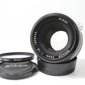 ニコン Nikon Ai NIKKOR 50mm F1.8 レンズ (750)