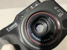 【シャッター/フラッシュOK】キャノン Canon Autoboy TELE QUARTZ DATE コンパクトフィルムカメラ (747)_画像8