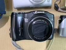 【6個】キャノン Canon PowerShot S2 IS/A4000 IS/SX100 IS/S10/A2200/IXY 30a/カメラ 動作未確認 まとめて ジャンク セット まとめ (763)_画像4