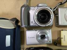 【6個】キャノン Canon PowerShot S2 IS/A4000 IS/SX100 IS/S10/A2200/IXY 30a/カメラ 動作未確認 まとめて ジャンク セット まとめ (763)_画像2