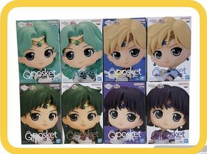  theater version [ Pretty Soldier Sailor Moon Cosmos]Qposket figure Neptune,ulans, Pluto,sa tongue ETERNAL SAILORMOON new goods unopened 