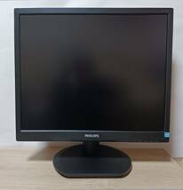 PHILIPS 19インチ 液晶モニター 19S4QAB/11 IPSパネル 1280x1024 【VGA、DVI、DVI→HDMI変換ケーブル】_画像2