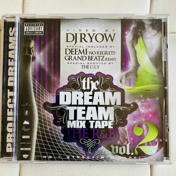 送料無料 / DJ RYOW / THE DREAM TEAM MIX TAPE VOL.2 THE R&B MIX
