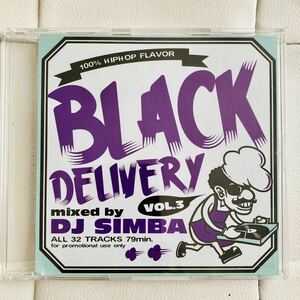 送料無料 / DJ SIMBA / Black Delivery Vol.3 / HIPHOP CLASSICS MIX