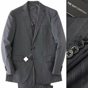  new goods suit Company spring summer twin stripe 2 pants suit A5(M) ash [J40835] 170-6D stretch setup summer men's 