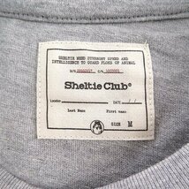 新品 シェルティークラブ 24SS ボーダー ポケット 半袖 Tシャツ LL 灰 紺 【SH1442086_97】 Sheltie Club 春夏 メンズ カットソー 丸首_画像10