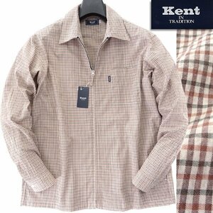  новый товар kent in тигр tishon summer - Lynn тонн жакет L [J51953] Kent IN TRADITION блузон мужской весна лето . лето проверка 