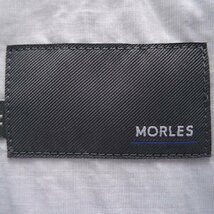 新品 BEAMS 監修 モアレス 超長綿 レギュラーカラー シャツ L 薄灰 【I48014】 MORLES ビームス 春夏 メンズ ビジネス カジュアル_画像8