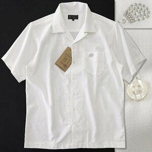  new goods chuu Bay 24SS cotton linen short sleeves open color shirt LL white [CH1442098_8] spring summer men's CHUBEI. collar aro is summer cotton flax 
