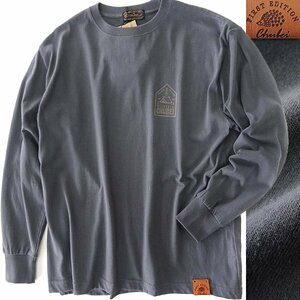  новый товар CHUBEIchuu Bay 2024 год весна лето LOOSE FI T-back карман футболка с длинным рукавом M пепел [CH1441131_98] мужской cut and sewn еж 