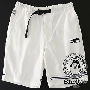  new goods shell tea Club 24SS cotton Easy climbing shorts M white [SH1442087_7] spring summer pants Sheltie Club marine half 