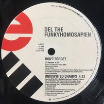 美品 US 12シングル / Del The Funkyhomosapien - Wrongplace / Casual Domino Q-Tip / HipHop Rap_画像4