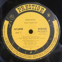 美盤 帯付 LP MONO / John Coltrane (ジョン・コルトレーン) - Soul Train (ソウルトレーン) / Red Garland / Jazz_画像3