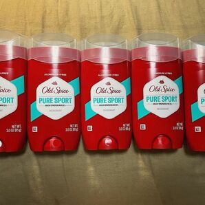 【5本セット】old spice pure sport オールドスパイス　ピュアスポーツ　海外デオドラント