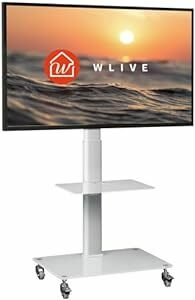 WLIVE テレビスタンド 壁寄せテレビスタンド 30～65インチ対応 キャスター付き 壁寄せ VESA規格 横100-600mm