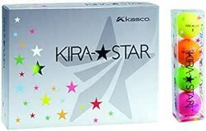 キャスコ(Kasco) ゴルフボール KIRA STAR2 キラスター2