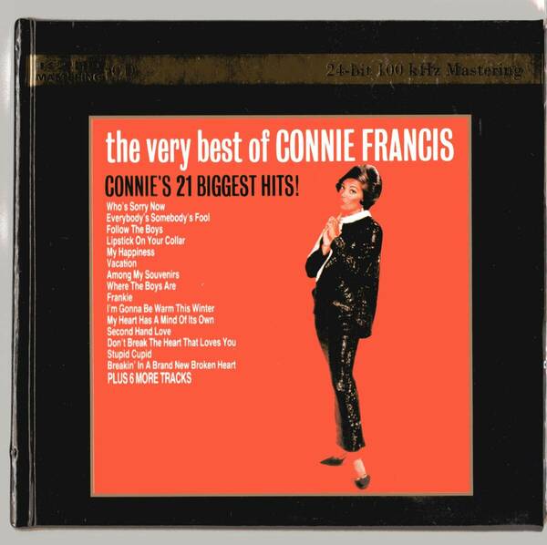 the very best of Connie Francis　K2HD盤　CD　高音質