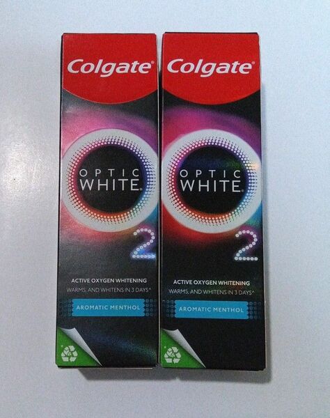 コルゲート歯磨き粉 オプティックホワイト02　2本セット