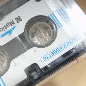 ★未使用品★2個セット National マイクロカセットテープ RT-60MC 60分 包装フィルム破れあり 送付120円 の画像6
