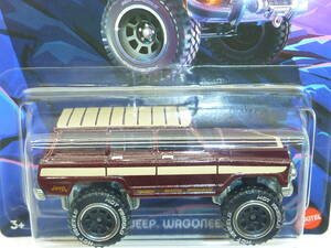 ◇ホットウィール Hot Wheels テーマオートモーティブ チューブラー トラック TUBULAR TRUCKS 1988 JEEP WAGONEER ジープ ワゴニア◆