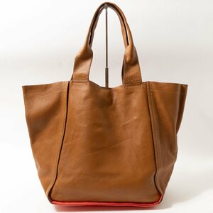 GAP tote bag Gap leather cow leather Brown tea in stock shoulder .. simple beautiful . high capacity magnet opening and closing bag bag man and woman use unisex 