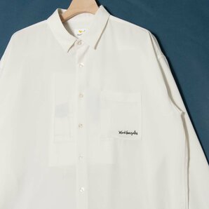 BASECONTROL MARK GONZALES ベースコントロール マークゴンザレス XL 長袖 シャツ ストレッチ ポリエステル100％ アイボリー系 メンズの画像3