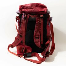 【1円スタート】MILLET ミレー バックパック 登山用リュック 合成繊維 パープルレッド 赤紫系 トレッキング ハイキング アウトドア 鞄_画像2