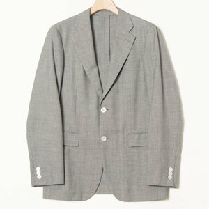 TAKEO KIKUCHI Takeo Kikuchi размер 3 одиночный casual tailored jacket шерсть . серый / серый обратная сторона нет мужской джентльмен формальный 