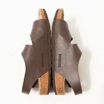 【1円スタート】BIRKENSTOCK ビルケンシュトック 033703 Roma ローマ サンダル ダークブラウン こげ茶 20cm キッズ 子供靴 カジュアル 靴_画像5