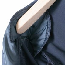 EMMA JAMES エマジェイムス シングル ジャケット 肩パッド付き 上着 無地 7 ポリエステル ネイビー 紺 綺麗め シンプル フォーマル_画像5