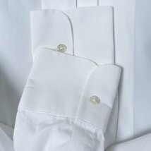 メール便◯ Maker's Shirt KAMAKURA メーカーズシャツ鎌倉 日本製 シャツ 長袖 トップス 9 綿100% コットン ホワイト 白 綺麗め シンプル_画像5