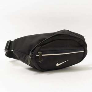 NIKE ナイキ ウエストバッグ ブラック 黒 ホワイト 白 ナイロン ユニセックス 男女兼用 カジュアル アウトドア スポーティー bag 鞄