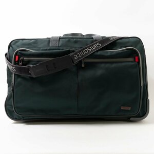 Samsonite サムソナイト 3WAY スーツケース ショルダーバッグ ボストンバッグ 合成繊維 グリーン系 ビジネス 旅行 トラベル 男女兼用 鞄
