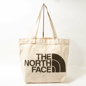 THE NORTH FACE The North Face tote bag ivory dark brown scorching tea unisex man and woman use hand .. casual bag bag 