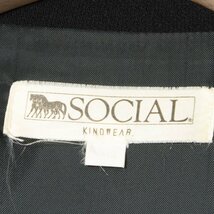 SOCIAL KIND WEAR カインドウェア ブラックフォーマル セットアップ カラーレスジャケット 半袖ミディ丈ワンピース 喪服 クラシカル 黒 9A2_画像7