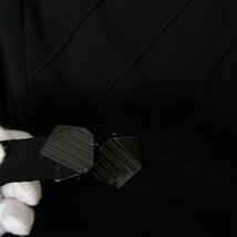 SOCIAL KIND WEAR カインドウェア ブラックフォーマル セットアップ カラーレスジャケット 半袖ミディ丈ワンピース 喪服 クラシカル 黒 9A2_画像6